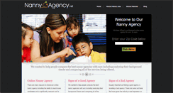 Desktop Screenshot of nannyagency.net